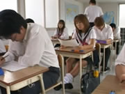 Ιαπωνική τάξη ναυτικός φοιτητής cumshots